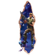 Vinilos para puertas 3d videojuego fortnite